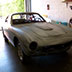 BEFORE restoration front exterior ferrari paint job 1964 Ferrari 250 GT Lusso