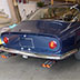 AFTER restoration rear exterior ferrari paint job 1964 Ferrari 250 GT Lusso
