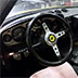 1972 Ferrari 365 Daytona Spyder dashboard and steering wheel BEFORE restoration pic