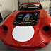 BEFORE restoration front view 1967 alloy Ferrari 275 GTB4
