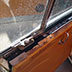 1961 Jaguar Mark 2 Restoration BEFORE picture passenger door top