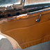 1961 Jaguar Mark 2 Restoration BEFORE picture passenger door panel
