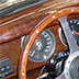 1961 Jaguar Mark 2 Restoration AFTER picture steering wheel and dash