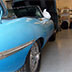 1962 Jaguar XKE BEFORE body paint restoration