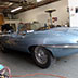 1962 Jaguar XKE AFTER rear body paint