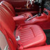 BEFORE restoration front seats 1966 Jaguar XKE