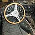 BEFORE restoration dash 1974 Jaguar E-Type Roadster
