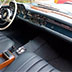 1964 Mercedes 230 SL dashboard AFTER restoration pic