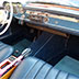 1964 Mercedes 230 SL dashboard BEFORE restoration pic