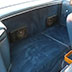 1964 Mercedes 230 SL rear compartment BEFORE restoration pic