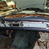 BEFORE restoration dashboard 1970 Mercedes 280SL Convertible